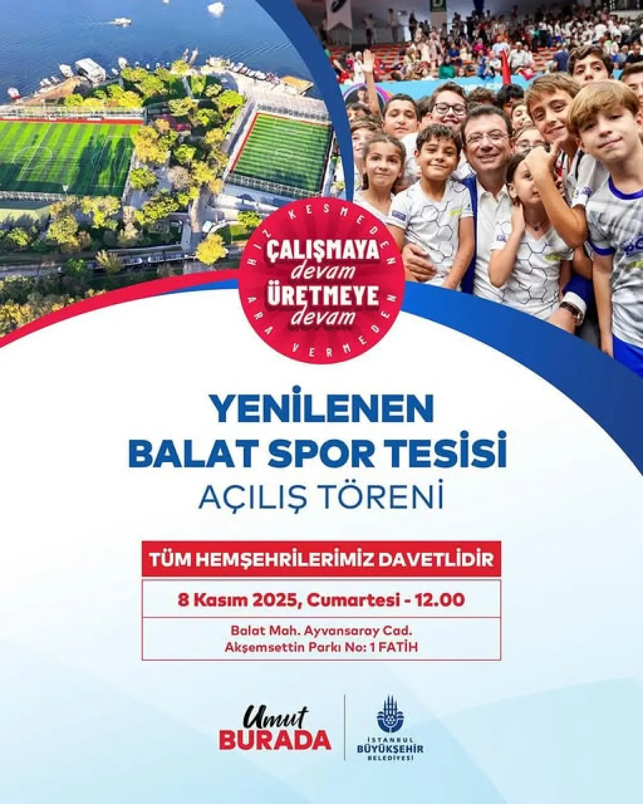 Fatih Balat Spor Tesisi Yenilenerek Hizmete Açılıyor Fatih Balat Spor Tesisi Yenilenerek Hizmete Açılıyor