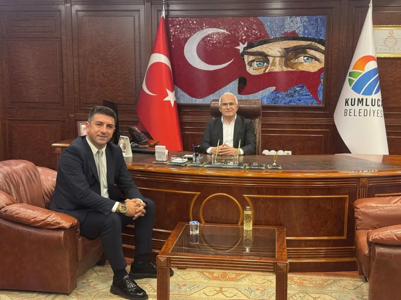 Kumluca Belediyesi'nde TMSF Ziyareti Kumluca Belediyesi'nde TMSF Ziyareti