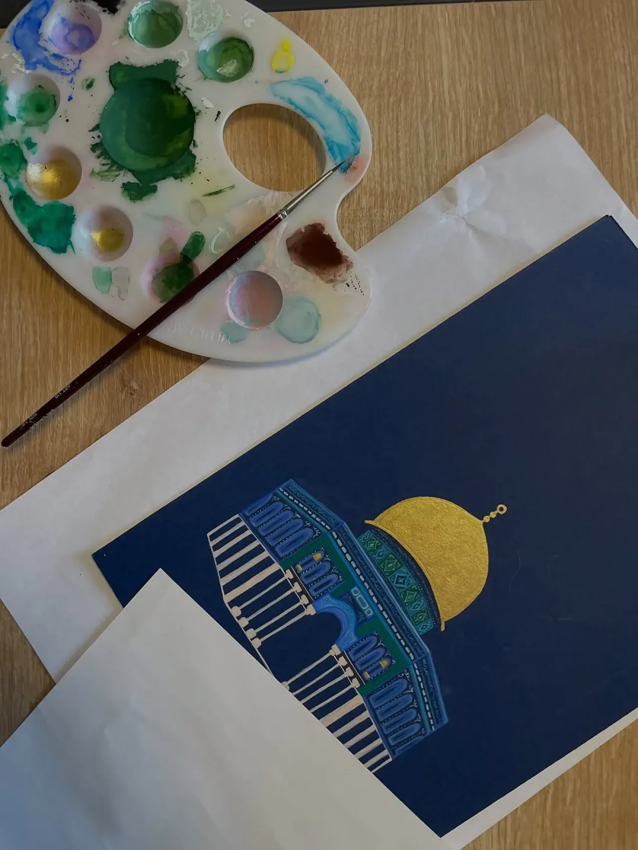 Yeşilay Eyüpsultan'da Tezhip Atölyesi ile Sanat ve İyileşme Buluşuyor Yeşilay Eyüpsultan'da Tezhip Atölyesi ile Sanat ve İyileşme Buluşuyor