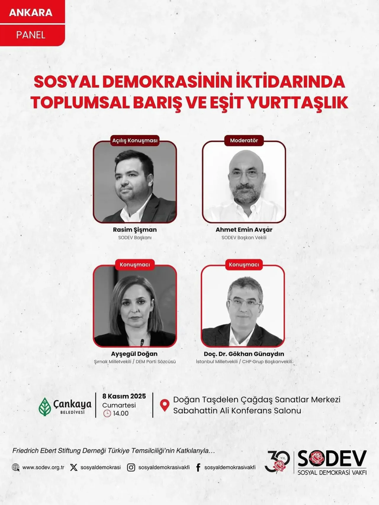 CHP'li Günaydın, SODEV'in "Toplumsal Barış ve Eşit Yurttaşlık" Paneline Konuşmacı Olarak Katılacak CHP'li Günaydın, SODEV'in "Toplumsal Barış ve Eşit Yurttaşlık" Paneline Konuşmacı Olarak Katılacak
