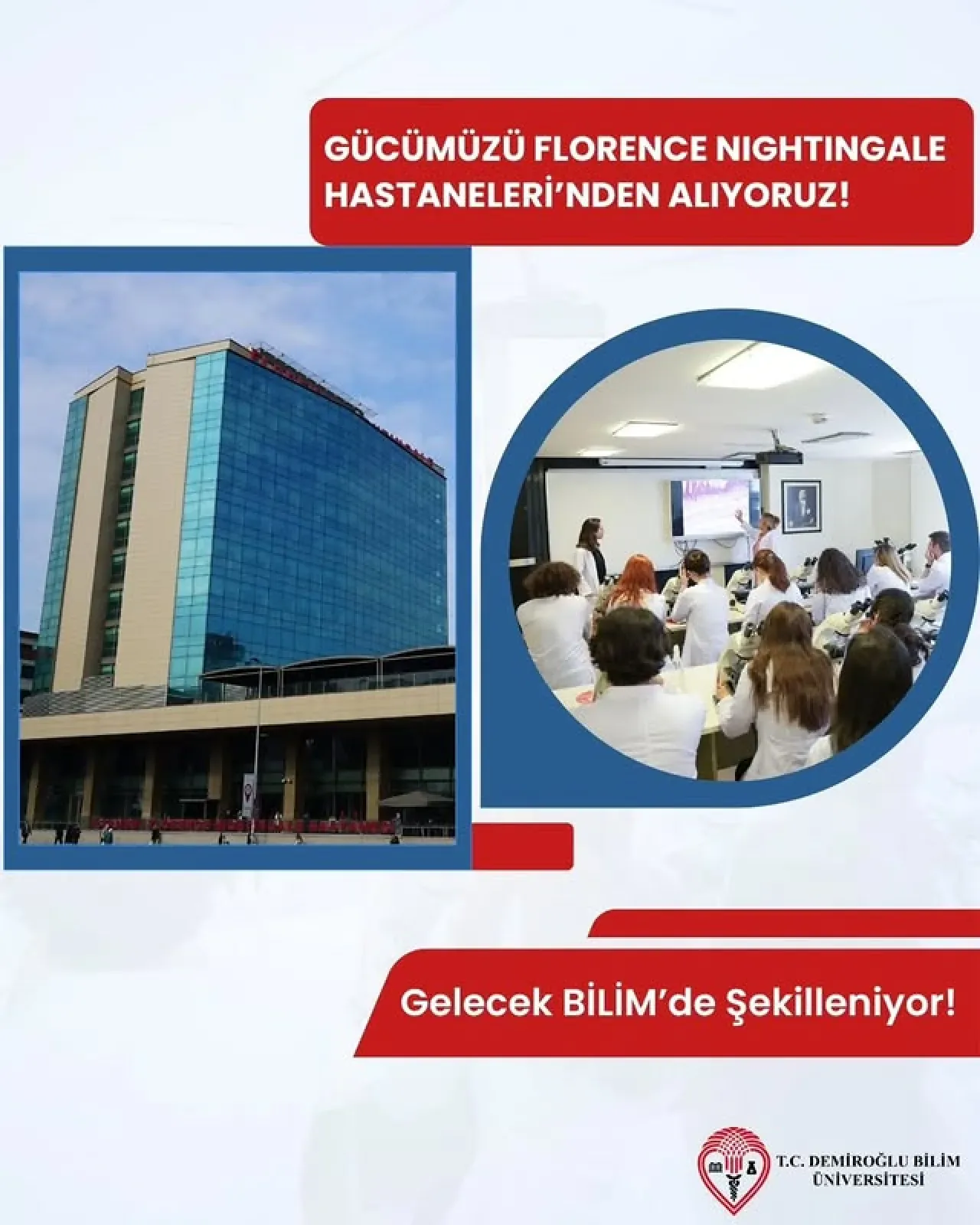 Demiroğlu Bilim Üniversitesi'nden Yaşam Boyu Eğitim ve Kariyer Fırsatı Demiroğlu Bilim Üniversitesi'nden Yaşam Boyu Eğitim ve Kariyer Fırsatı
