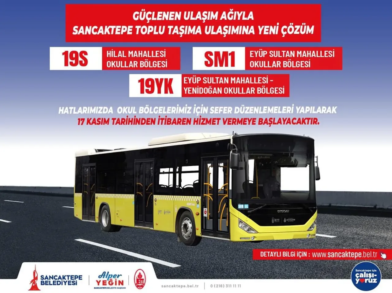 Sancaktepe'ye Ulaşımda Çifte Müjde: Yeni Hatlar ve Sefer Artışı Sancaktepe'ye Ulaşımda Çifte Müjde: Yeni Hatlar ve Sefer Artışı