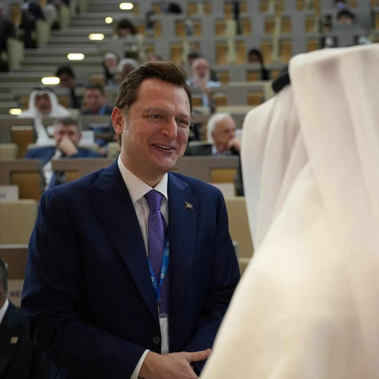 Jeffrey Sachs ile Doha'da Gazze Barışı ve İki Devletli Çözüm Tartışıldı Jeffrey Sachs ile Doha'da Gazze Barışı ve İki Devletli Çözüm Tartışıldı