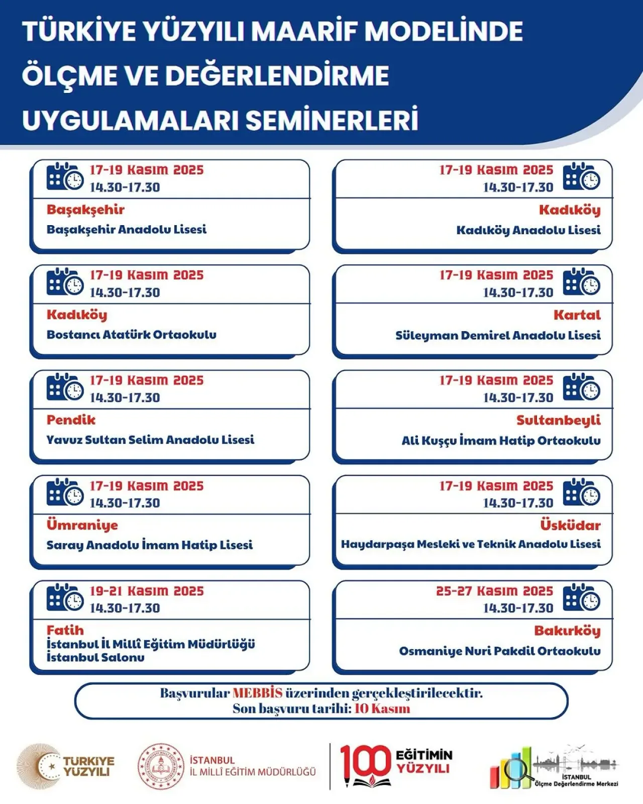 Sultangazi'de Öğretmenlere Yönelik Ölçme Değerlendirme Seminerleri Düzenleniyor Sultangazi'de Öğretmenlere Yönelik Ölçme Değerlendirme Seminerleri Düzenleniyor