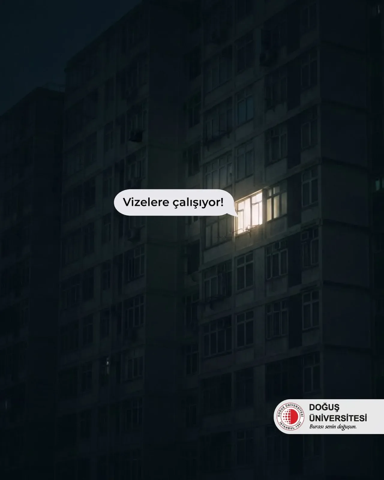 Doğuş Üniversitesi'nde Vize Haftası Yoğunluğu Doğuş Üniversitesi'nde Vize Haftası Yoğunluğu