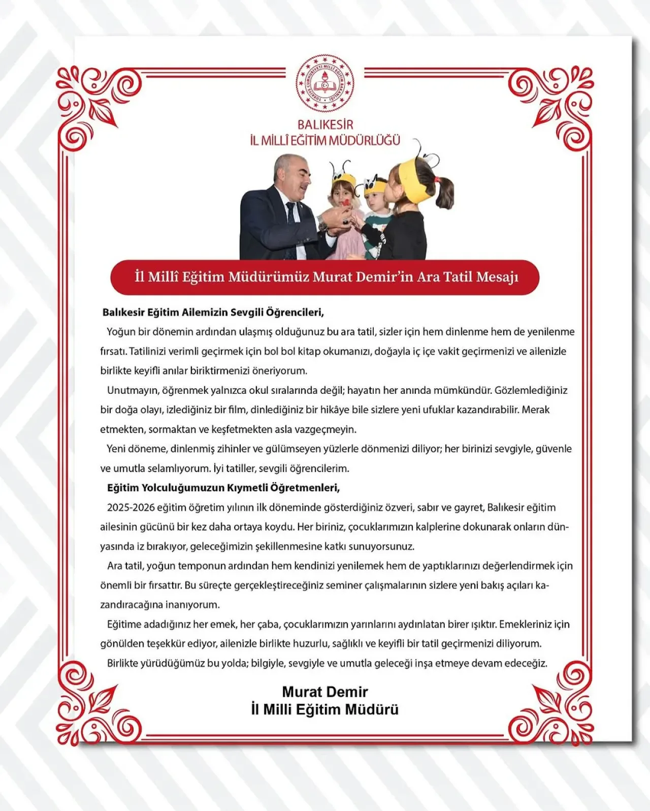 Balıkesir'de Öğrenciler İçin Ara Tatil Başladı Balıkesir'de Öğrenciler İçin Ara Tatil Başladı