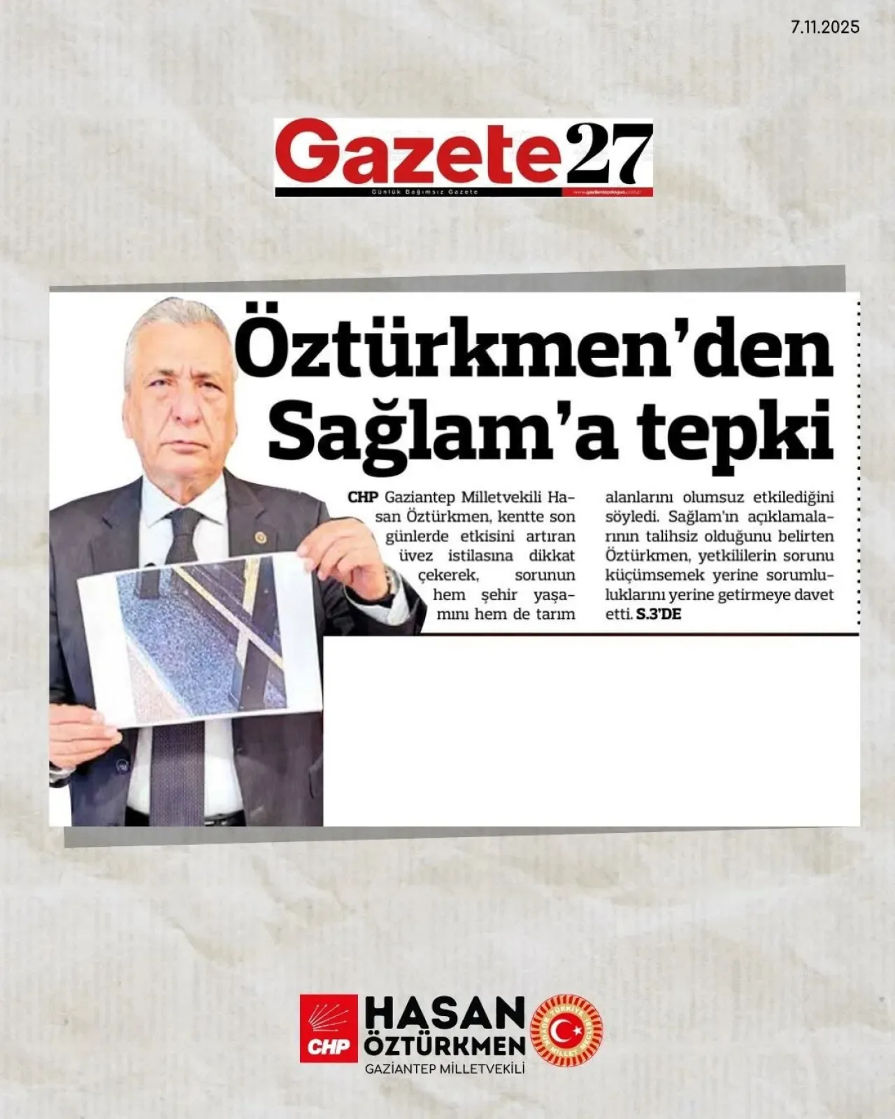 Gaziantep'te Üvez İstilası: Milletvekili Öztürkmen'den Uyarı Gaziantep'te Üvez İstilası: Milletvekili Öztürkmen'den Uyarı