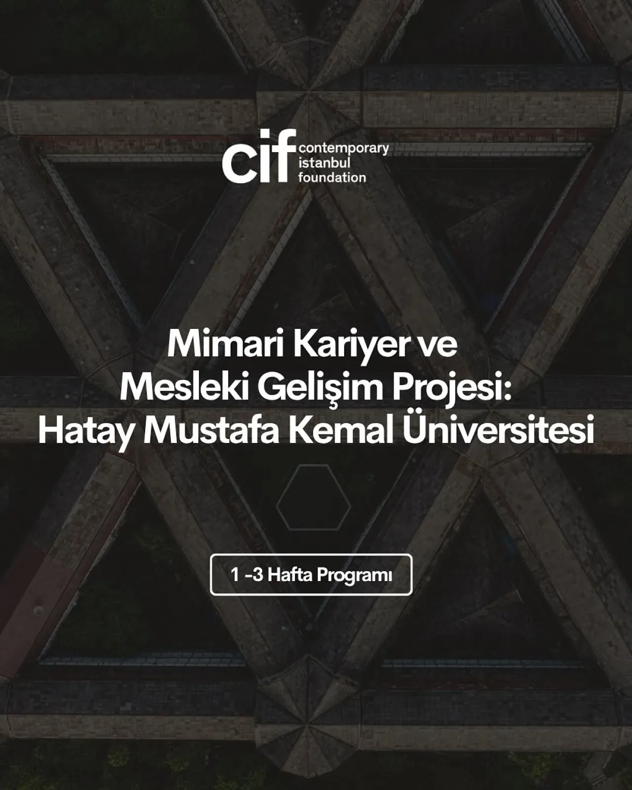 Hatay'da Genç Mimarlar İçin Geleceğe Tasarım Eğitimi Başladı Hatay'da Genç Mimarlar İçin Geleceğe Tasarım Eğitimi Başladı