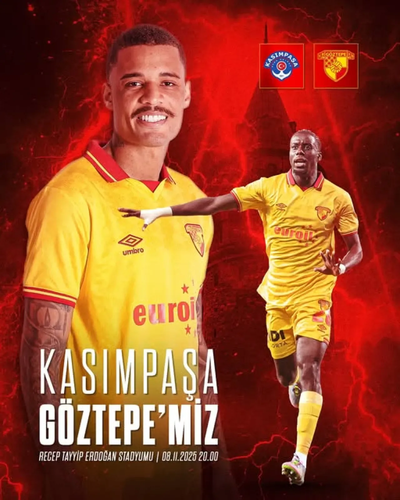 Göztepe, 8 Kasım 2025 Tarihinde Saha Sahibi Olacak Göztepe, 8 Kasım 2025 Tarihinde Saha Sahibi Olacak