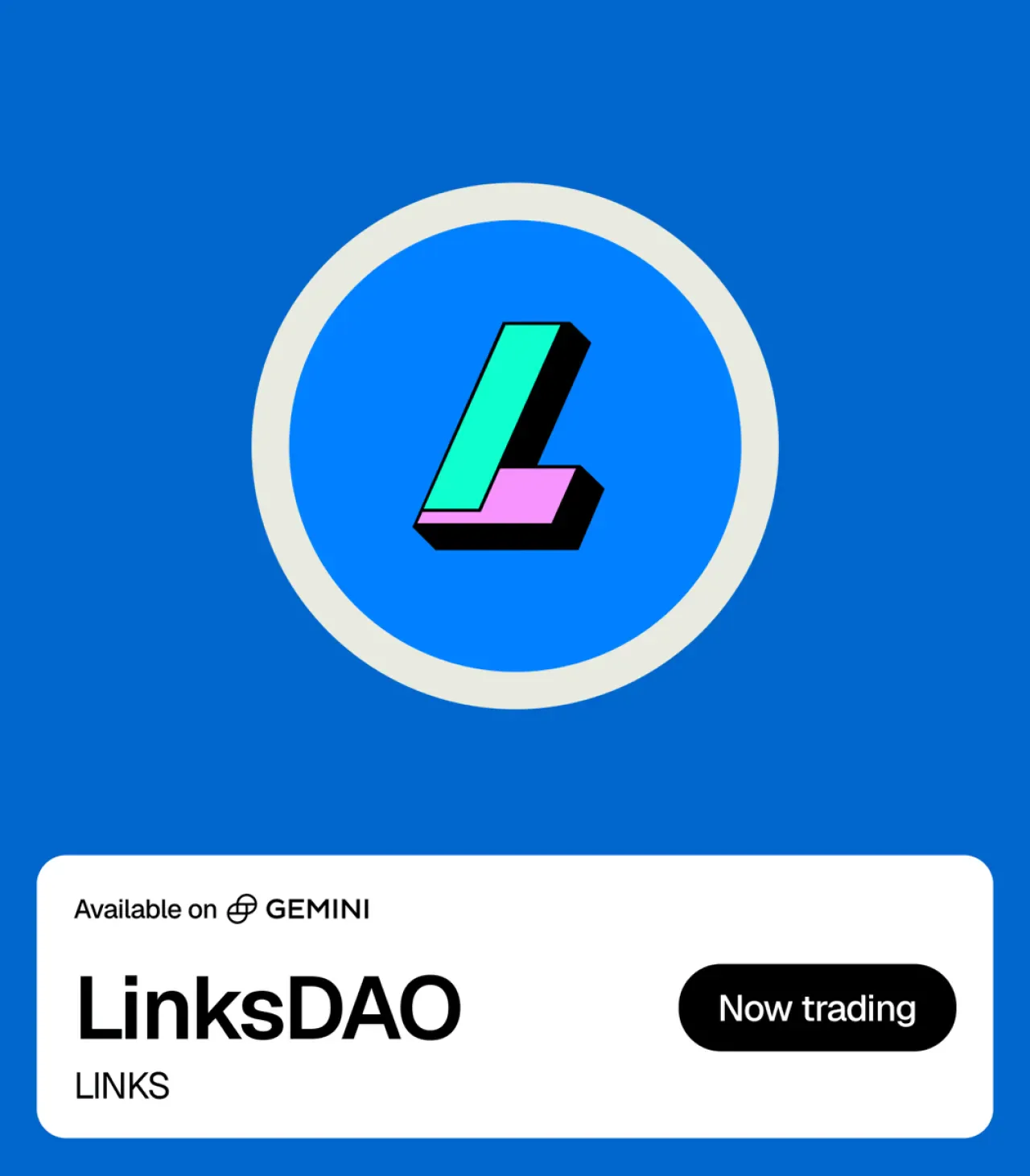 LinksDAO Topluluğu Tarafından Çıkarılan LINKS Token'ı Gemini Borsasında İşlem Görmeye Başladı LinksDAO Topluluğu Tarafından Çıkarılan LINKS Token'ı Gemini Borsasında İşlem Görmeye Başladı