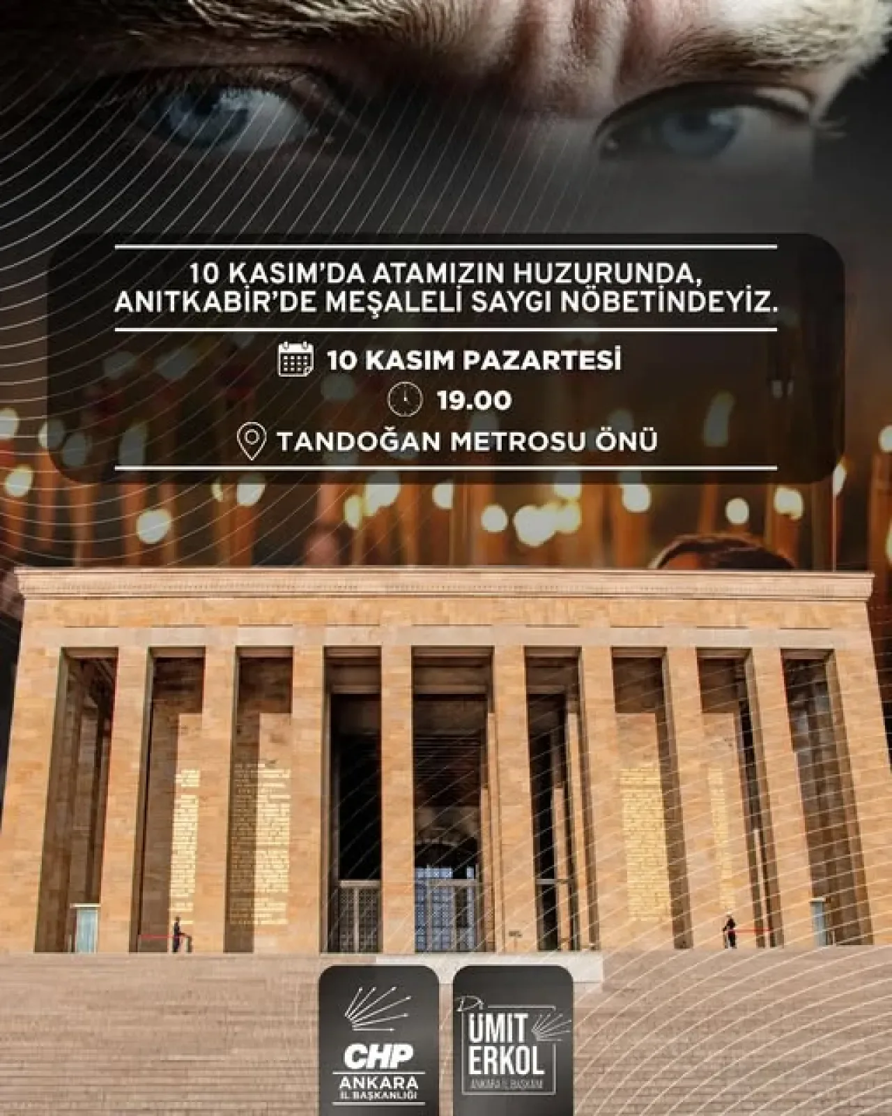 CHP Altındağ İlçesi, 10 Kasım'da Anıtkabir'e Saygı Yürüyüşü Düzenliyor CHP Altındağ İlçesi, 10 Kasım'da Anıtkabir'e Saygı Yürüyüşü Düzenliyor