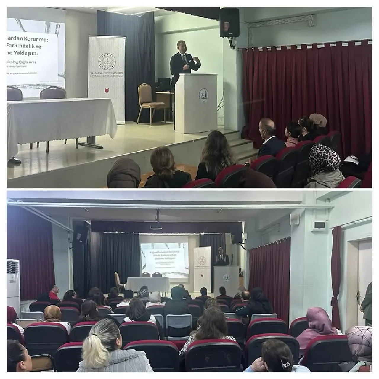 Büyükçekmece'de Velilere Yönelik Bağımlılıklardan Korunma Eğitimi Düzenlendi Büyükçekmece'de Velilere Yönelik Bağımlılıklardan Korunma Eğitimi Düzenlendi