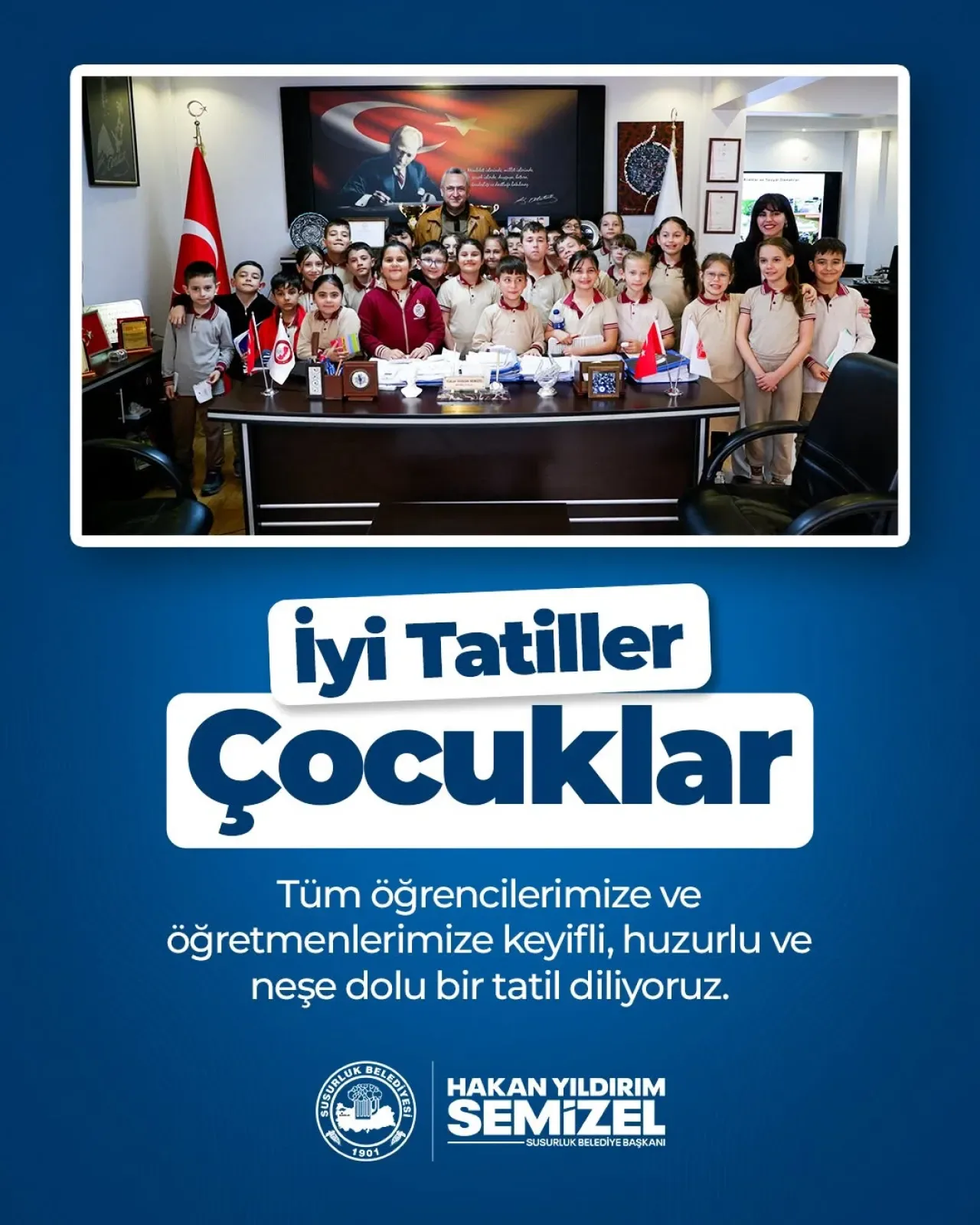 Susurluk'ta Eğitim-Öğretim Yılı Sona Erdi, Tatil Coşkusu Yaşanıyor Susurluk'ta Eğitim-Öğretim Yılı Sona Erdi, Tatil Coşkusu Yaşanıyor