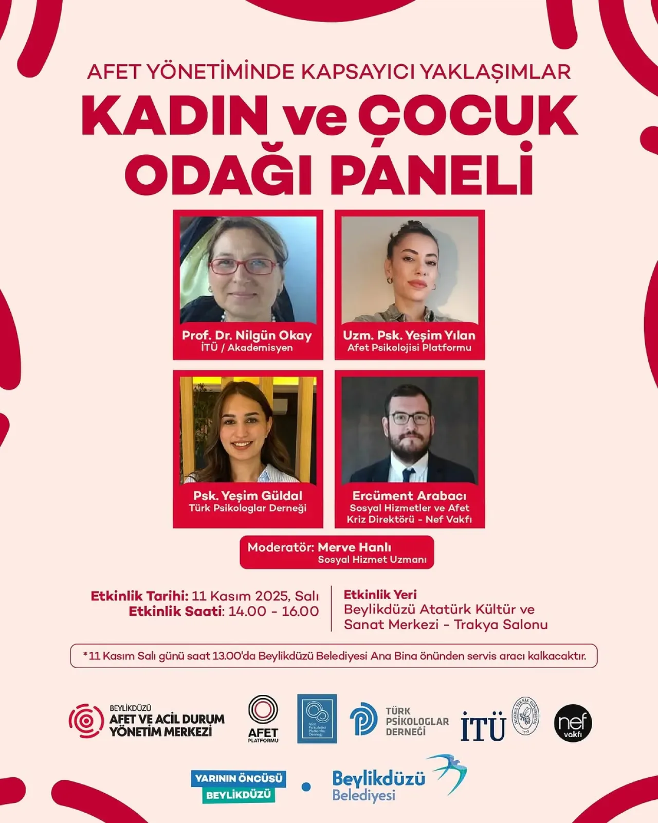 Beylikdüzü'nde Afet Yönetiminde Kadın ve Çocuk Odaklı Yaklaşım Paneli Düzenleniyor Beylikdüzü'nde Afet Yönetiminde Kadın ve Çocuk Odaklı Yaklaşım Paneli Düzenleniyor