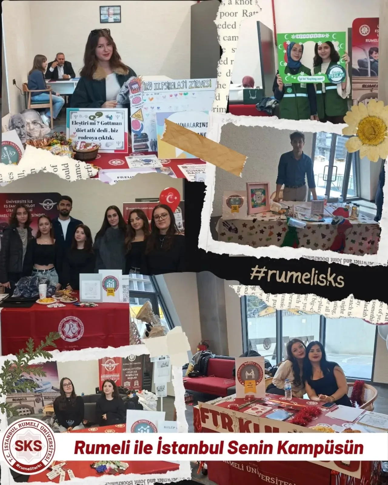 İstanbul Rumeli Üniversitesi'nde Kulüp Tanıtım Günleri Coşkusu İstanbul Rumeli Üniversitesi'nde Kulüp Tanıtım Günleri Coşkusu