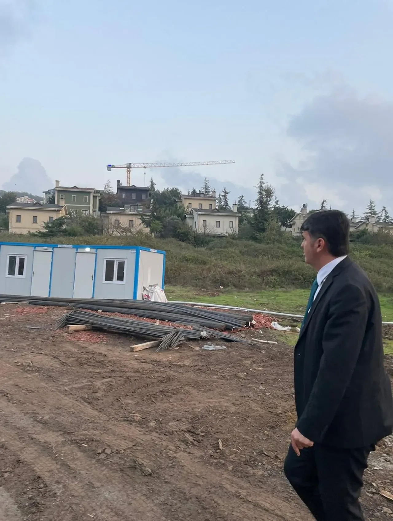 Sarıyer Kaymakamı Ömer Kalaylı, Zekeriyaköy'deki Yeni Anaokulu İnşaatını Yerinde İnceledi Sarıyer Kaymakamı Ömer Kalaylı, Zekeriyaköy'deki Yeni Anaokulu İnşaatını Yerinde İnceledi
