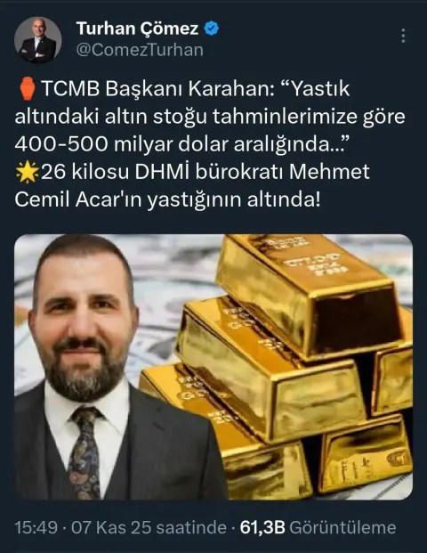 Yastık Altı Altınlar Ekonomiyi Etkiliyor: İşte Çarpıcı Rakamlar