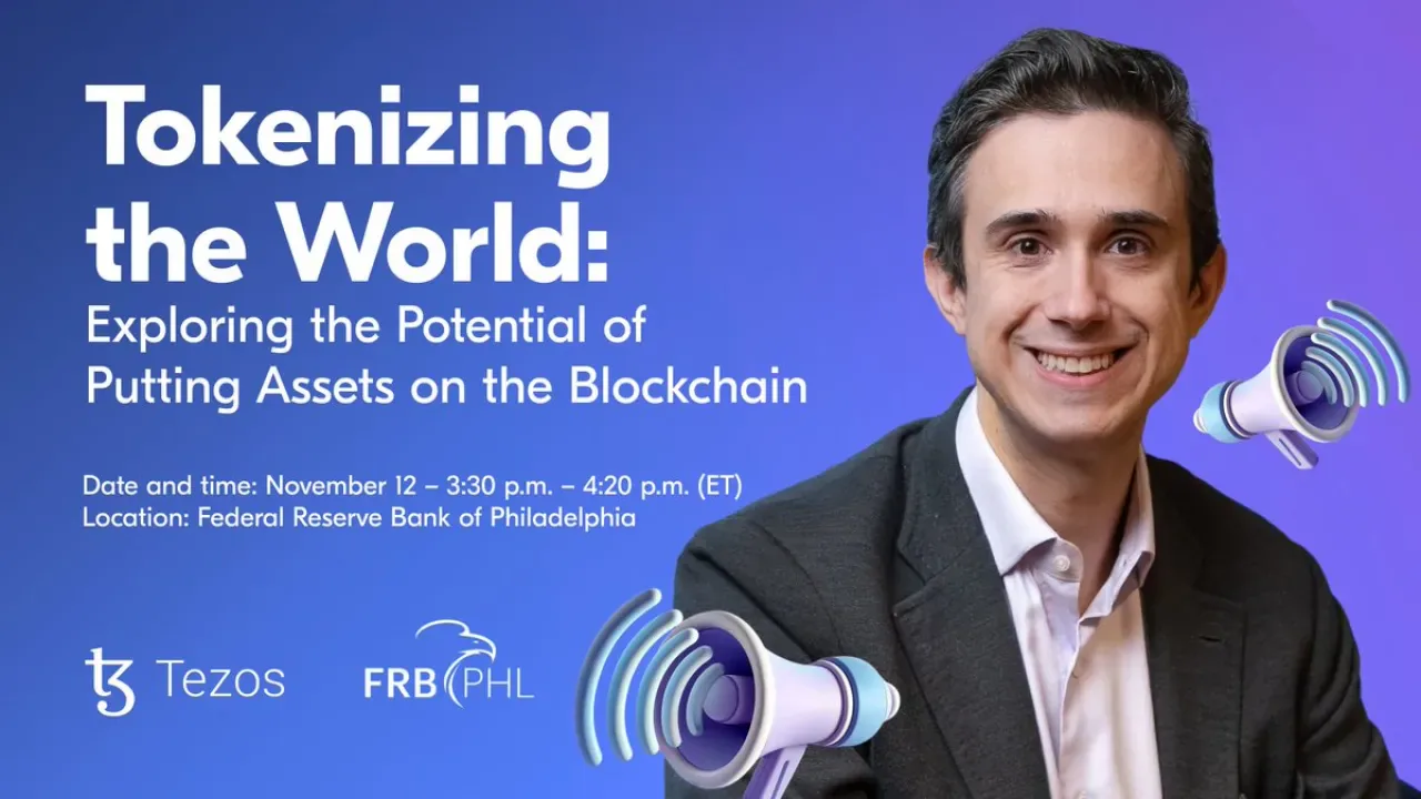 Tezos Kurucu Ortağı Arthur Breitman, Philadelphia Fed Fintech Konferansı'nda "Dünyayı Tokenize Etmeyi" Tartışacak Tezos Kurucu Ortağı Arthur Breitman, Philadelphia Fed Fintech Konferansı'nda "Dünyayı Tokenize Etmeyi" Tartışacak