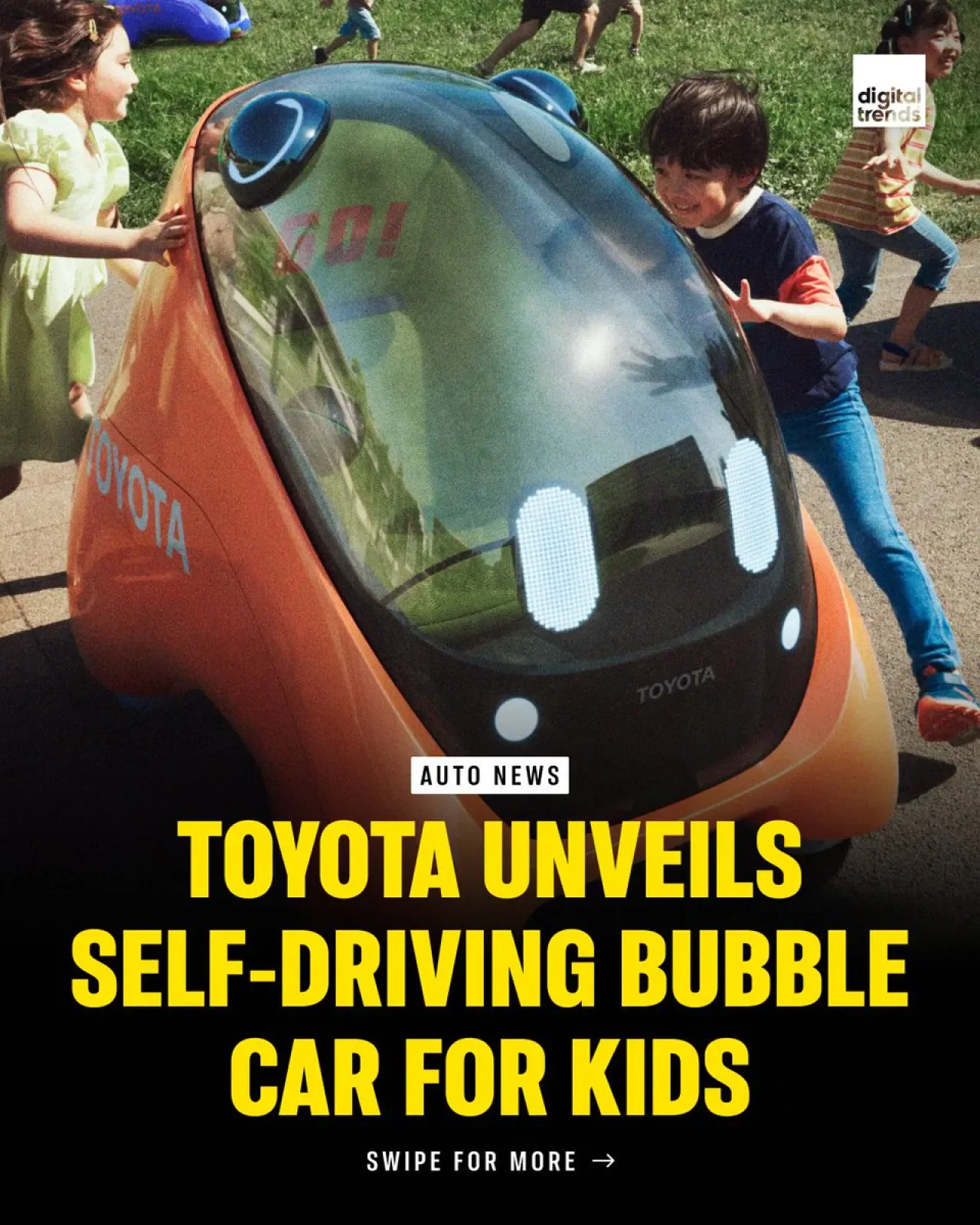 Çocuklar İçin Otonom Gelecek: Toyota'dan "Kids Mobi" Kavramı Çocuklar İçin Otonom Gelecek: Toyota'dan "Kids Mobi" Kavramı