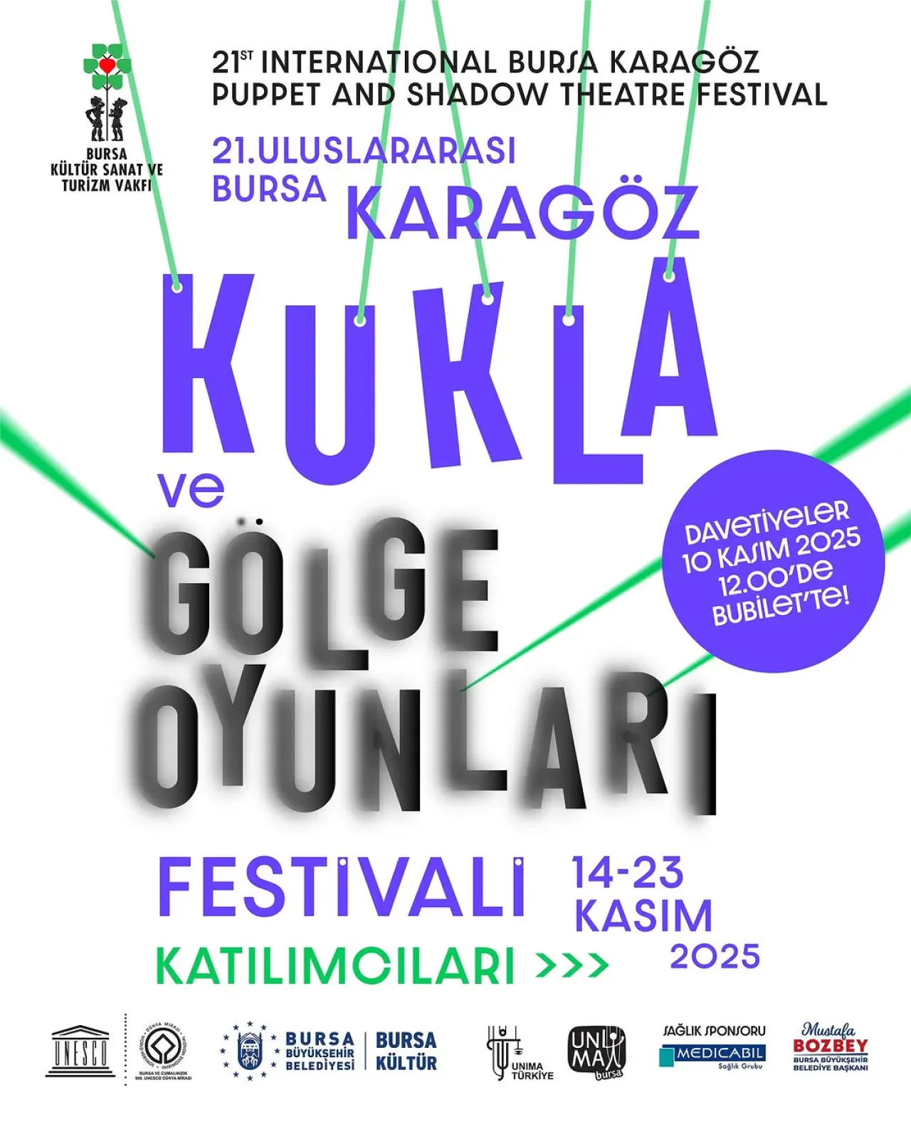 21. Uluslararası Karagöz Festivali Bursa'da Başlıyor 21. Uluslararası Karagöz Festivali Bursa'da Başlıyor