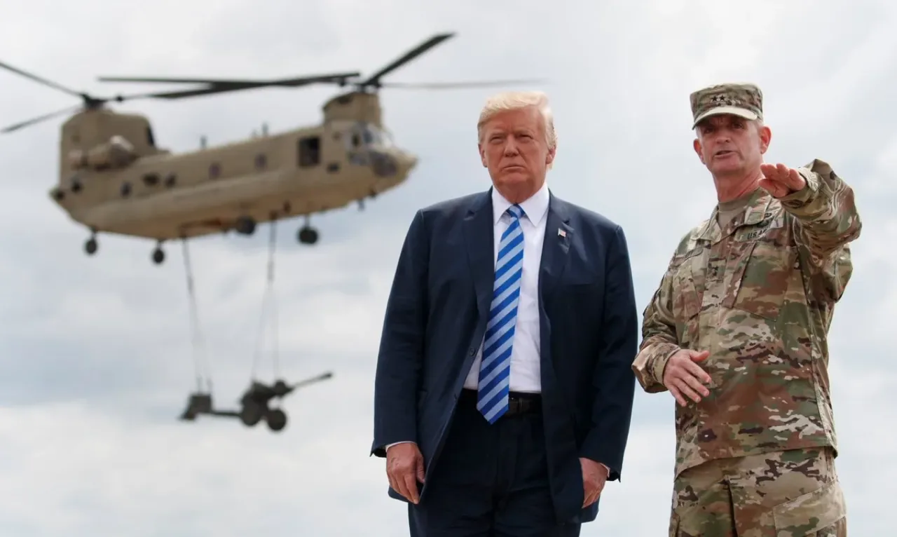 ABD Başkanı Trump: "Tartışmasız Dünyanın En Güçlü Ordusuna Sahibiz" ABD Başkanı Trump: "Tartışmasız Dünyanın En Güçlü Ordusuna Sahibiz"