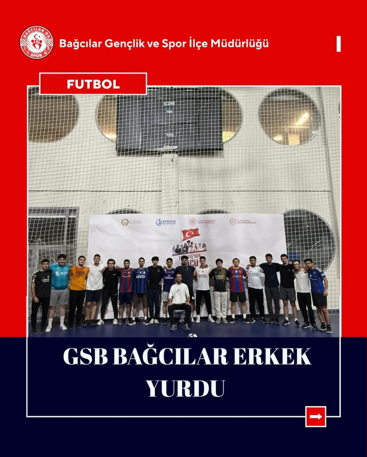 Bağcılar'da Gençler Futbolla Buluştu Bağcılar'da Gençler Futbolla Buluştu