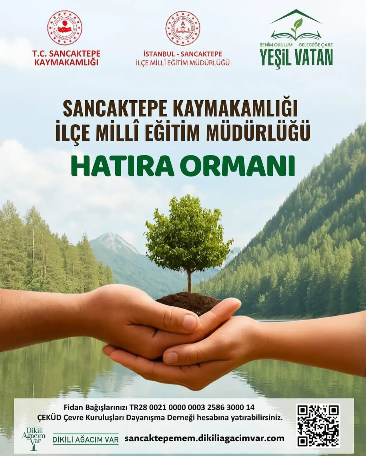 Sancaktepe'de Öğrenciler Hatıra Ormanı Projesi ile Yeşil Vatan'a Nefes Oluyor Sancaktepe'de Öğrenciler Hatıra Ormanı Projesi ile Yeşil Vatan'a Nefes Oluyor