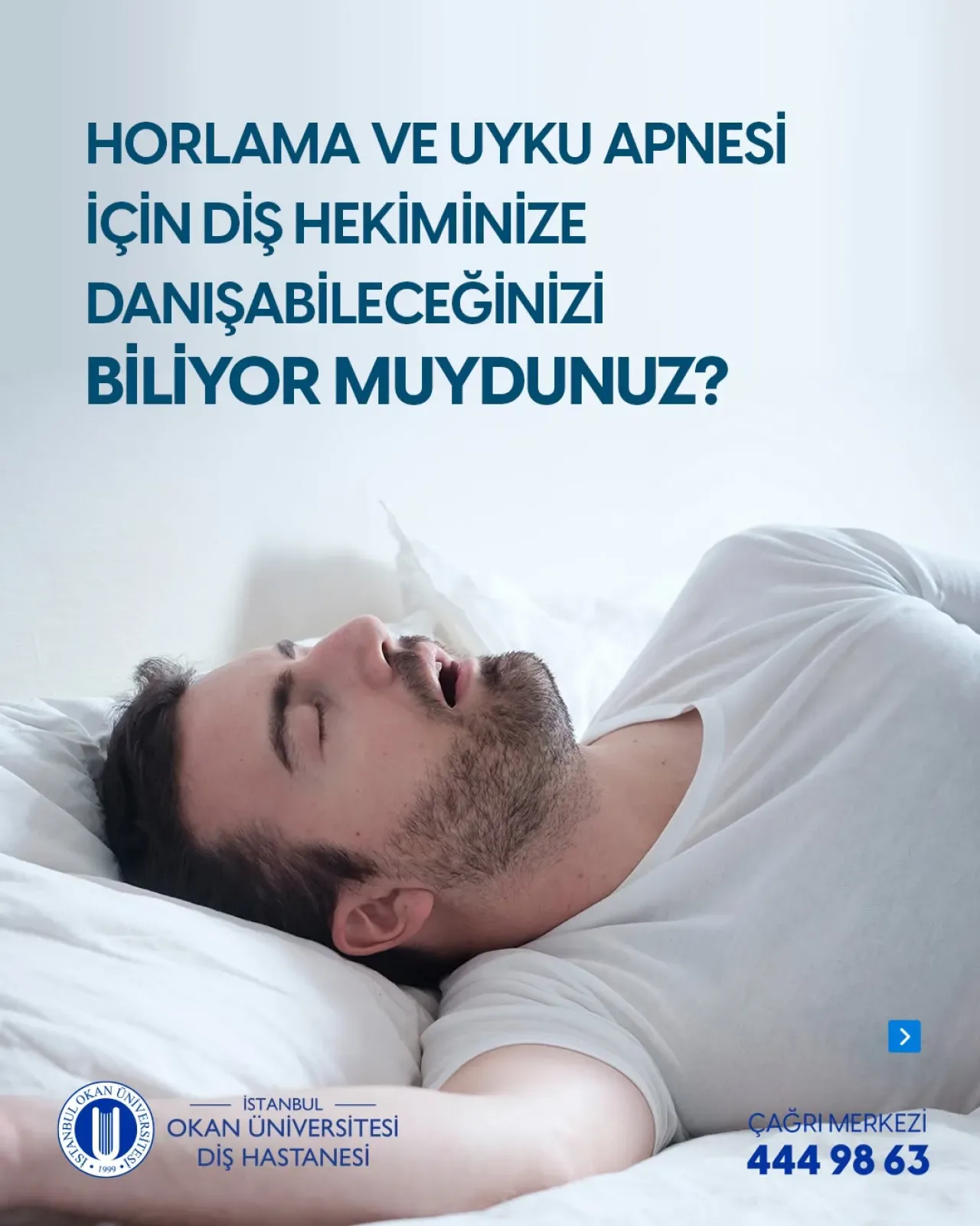 Uyku Apnesi ve Horlama Sorunlarına Diş Hekimliğinde Çözüm Uyku Apnesi ve Horlama Sorunlarına Diş Hekimliğinde Çözüm