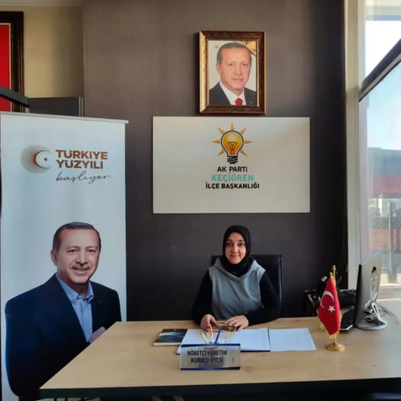 AK Parti Keçiören İlçe Başkanı Mehtap Büyükçakır'dan Açıklama AK Parti Keçiören İlçe Başkanı Mehtap Büyükçakır'dan Açıklama