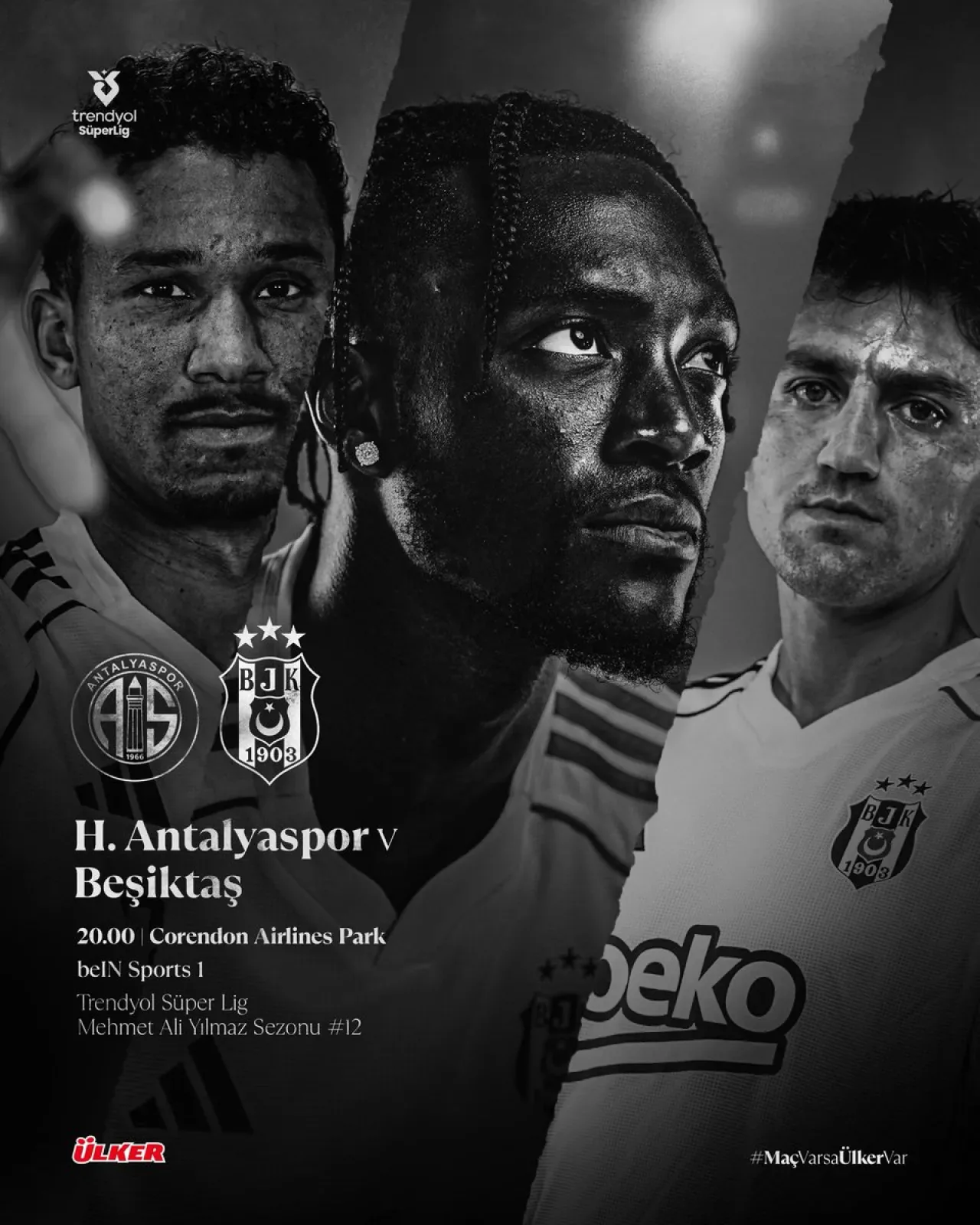 Beşiktaş, Süper Lig'de Antalyaspor'a Konuk Oluyor Beşiktaş, Süper Lig'de Antalyaspor'a Konuk Oluyor