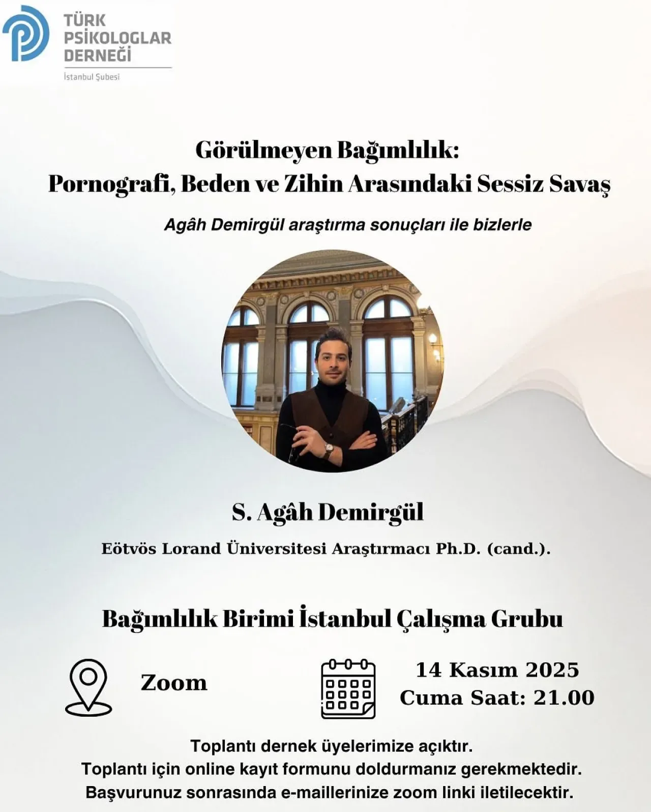 Pornografi Bağımlılığı "Görülmeyen Bağımlılık" Seminerinde Masaya Yatırılacak Pornografi Bağımlılığı "Görülmeyen Bağımlılık" Seminerinde Masaya Yatırılacak
