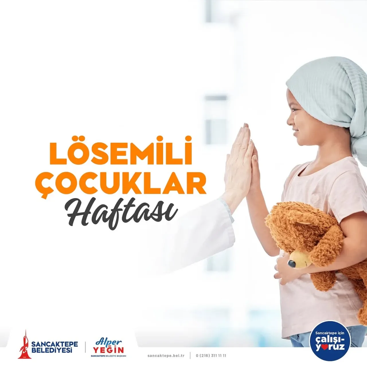 İstanbul Sancaktepe Belediyesi, Lösemili Çocuklar Haftası'nda Minik Kahramanları Yalnız Bırakmadı İstanbul Sancaktepe Belediyesi, Lösemili Çocuklar Haftası'nda Minik Kahramanları Yalnız Bırakmadı