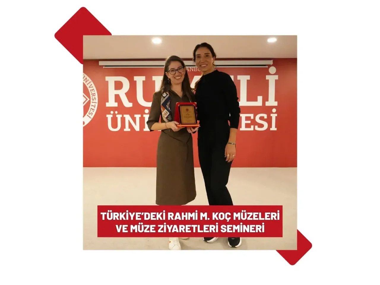 İstanbul Rumeli Üniversitesi'nde Rahmi M. Koç Müzeleri Semineri Düzenlendi İstanbul Rumeli Üniversitesi'nde Rahmi M. Koç Müzeleri Semineri Düzenlendi