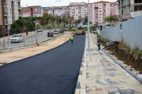 Silivri'de Yol Genişletme ve Altyapı Çalışmaları Tamamlanıyor