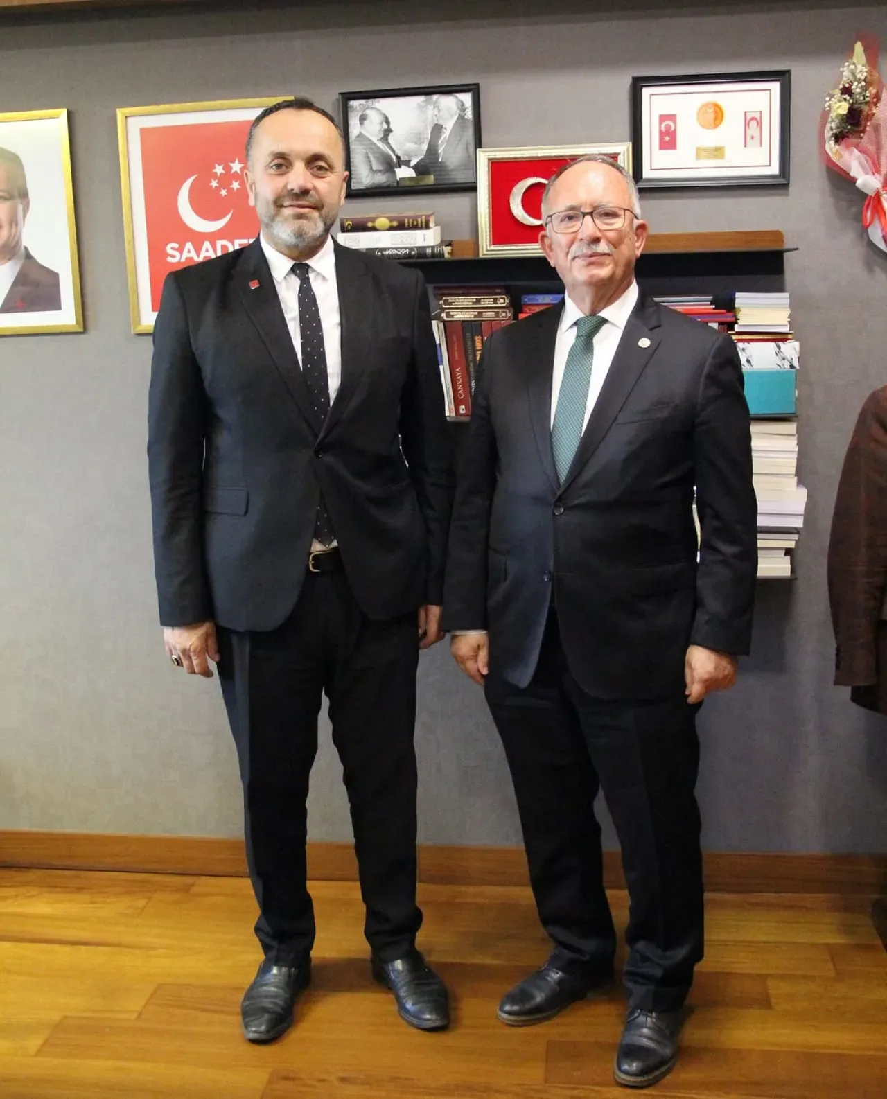 Antalya Saadet Partisi Milletvekili Kılıç, Kastamonu İl Başkanı Yalçın'ı Ağırladı Antalya Saadet Partisi Milletvekili Kılıç, Kastamonu İl Başkanı Yalçın'ı Ağırladı