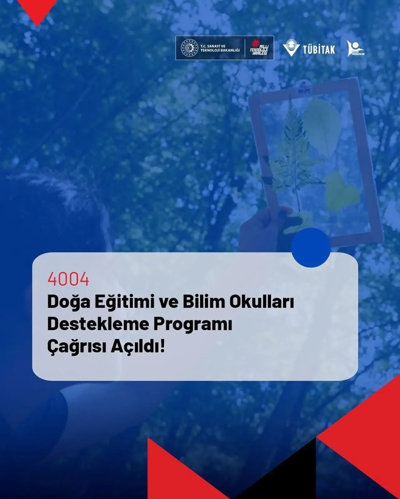 TÜBİTAK 4004 Doğa Eğitimi ve Bilim Okulları 19. Dönem Başvuruları Başladı TÜBİTAK 4004 Doğa Eğitimi ve Bilim Okulları 19. Dönem Başvuruları Başladı