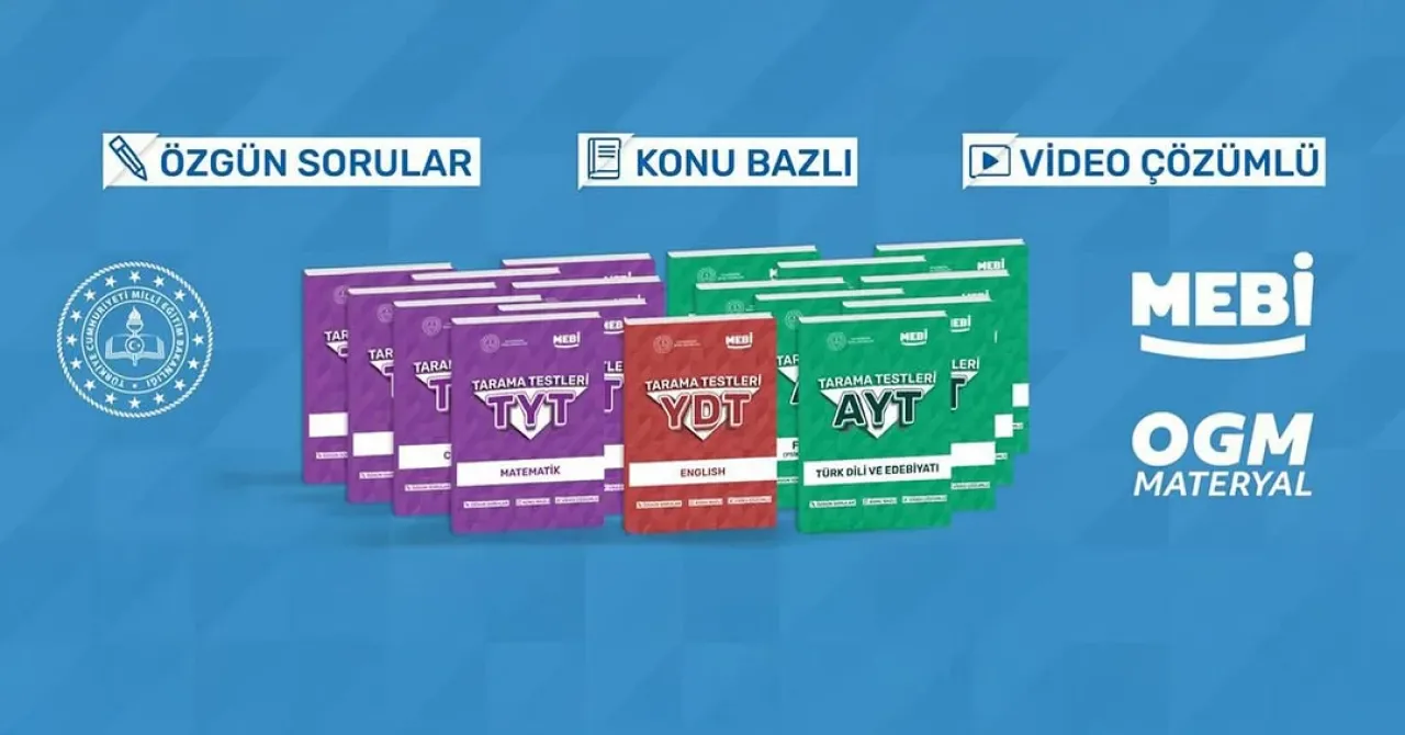 MEBİ Bireysel Öğrenme Platformu'na YKS Tarama Testi Kitapları Eklendi MEBİ Bireysel Öğrenme Platformu'na YKS Tarama Testi Kitapları Eklendi
