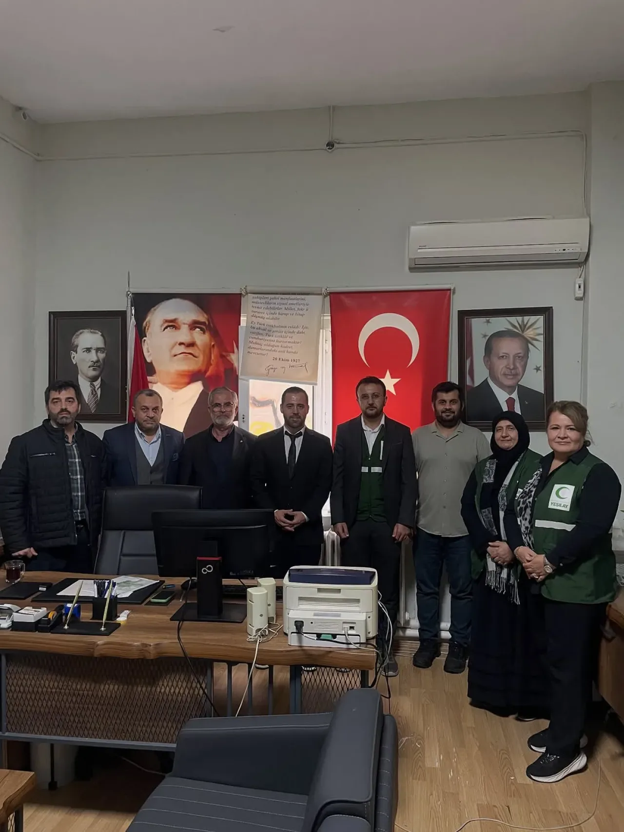Yeşilay Eyüpsultan Şubesi, Aile ve Sosyal Hizmetler Müdürlüğü'nü Ziyaret Etti Yeşilay Eyüpsultan Şubesi, Aile ve Sosyal Hizmetler Müdürlüğü'nü Ziyaret Etti