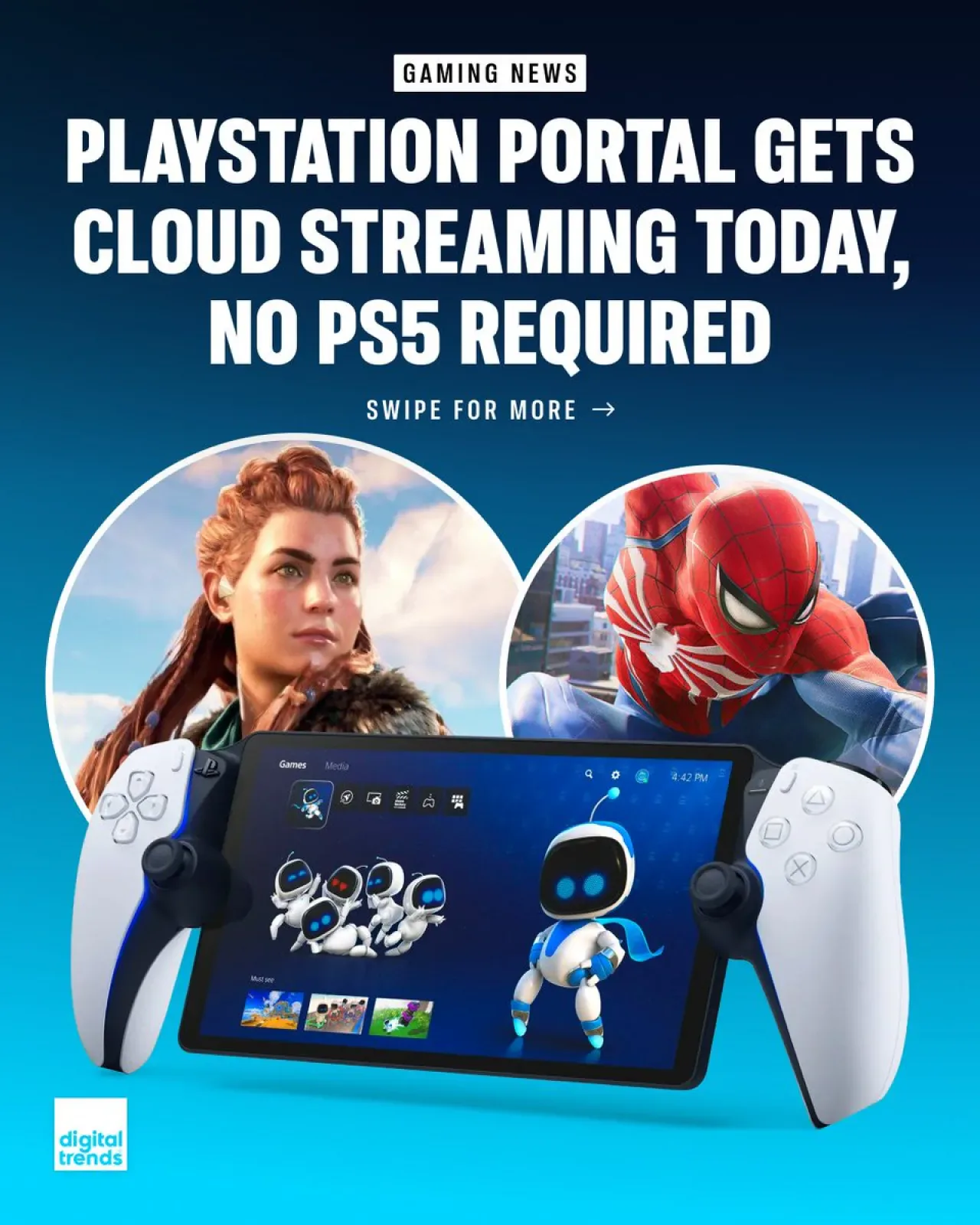 Sony, PS Plus Premium Üyeleri İçin PS5 Oyunlarını Buluttan Oynatma Özelliğini Başlattı Sony, PS Plus Premium Üyeleri İçin PS5 Oyunlarını Buluttan Oynatma Özelliğini Başlattı