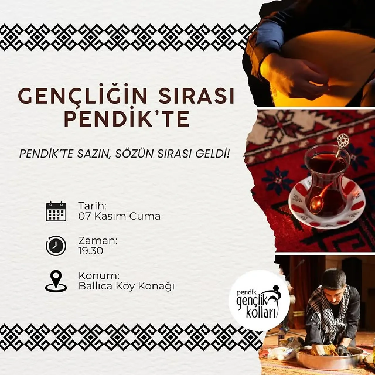 Pendik'te Gençler Türkülerle Buluşuyor Pendik'te Gençler Türkülerle Buluşuyor
