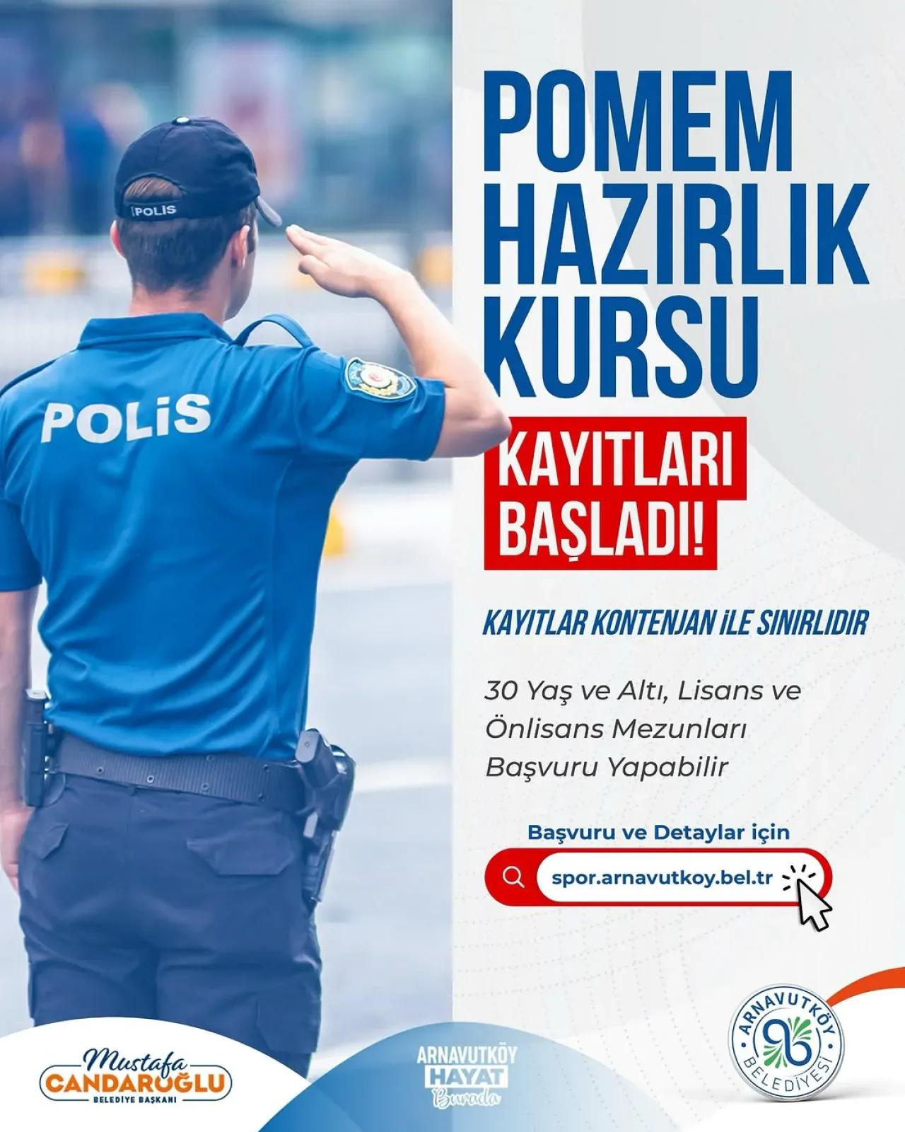 Arnavutköy Belediyesi POMEM Hazırlık Kursu ile Gençleri Hedeflerine Ulaştırıyor Arnavutköy Belediyesi POMEM Hazırlık Kursu ile Gençleri Hedeflerine Ulaştırıyor