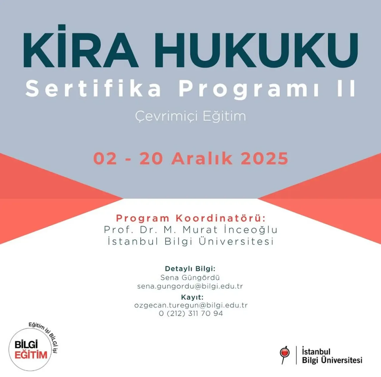Kira Hukuku Sertifika Programı Kayıtları Başladı Kira Hukuku Sertifika Programı Kayıtları Başladı
