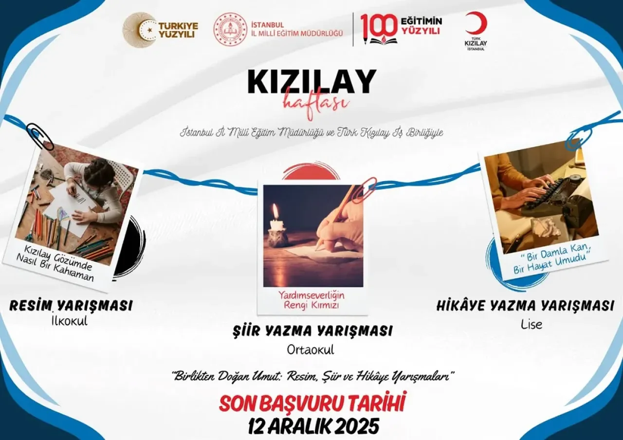 İstanbul'da Öğrenciler Kızılay Haftası İçin Yarışacak İstanbul'da Öğrenciler Kızılay Haftası İçin Yarışacak