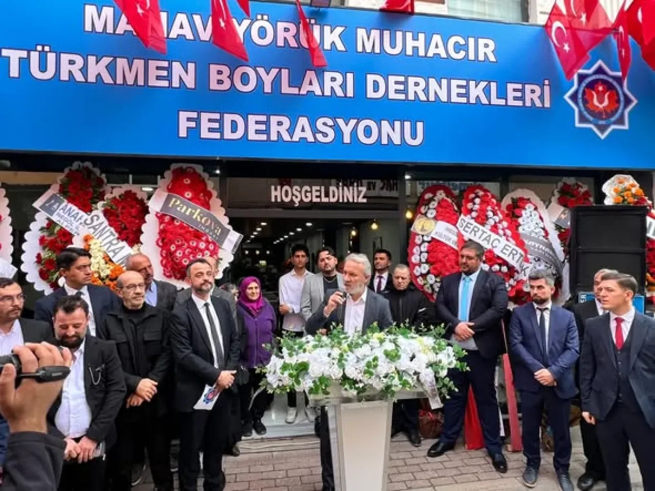 İnegöl'de Manav, Yörük, Muhacır, Türkmen Dernekleri Federasyonu'nun Yeni Hizmet Binası Açıldı İnegöl'de Manav, Yörük, Muhacır, Türkmen Dernekleri Federasyonu'nun Yeni Hizmet Binası Açıldı