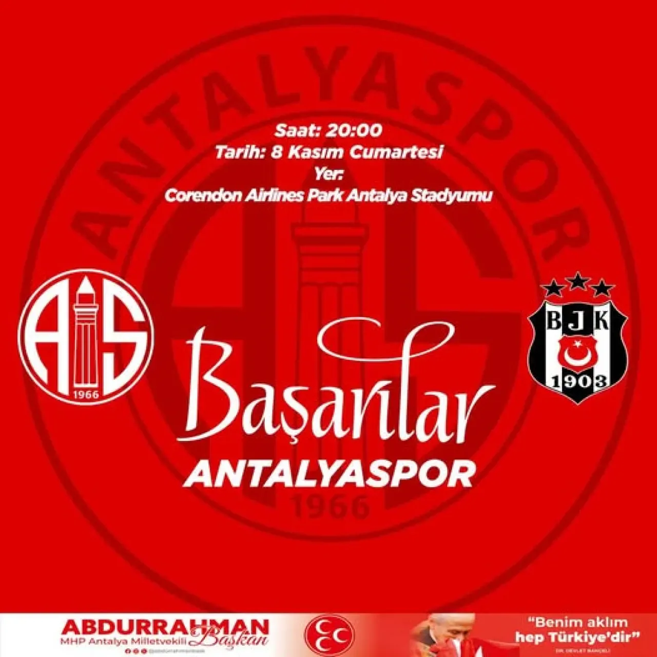 Antalyaspor, Beşiktaş'ı Evinde Ağırlıyor: Süper Lig'de Kritik Mücadele Antalyaspor, Beşiktaş'ı Evinde Ağırlıyor: Süper Lig'de Kritik Mücadele