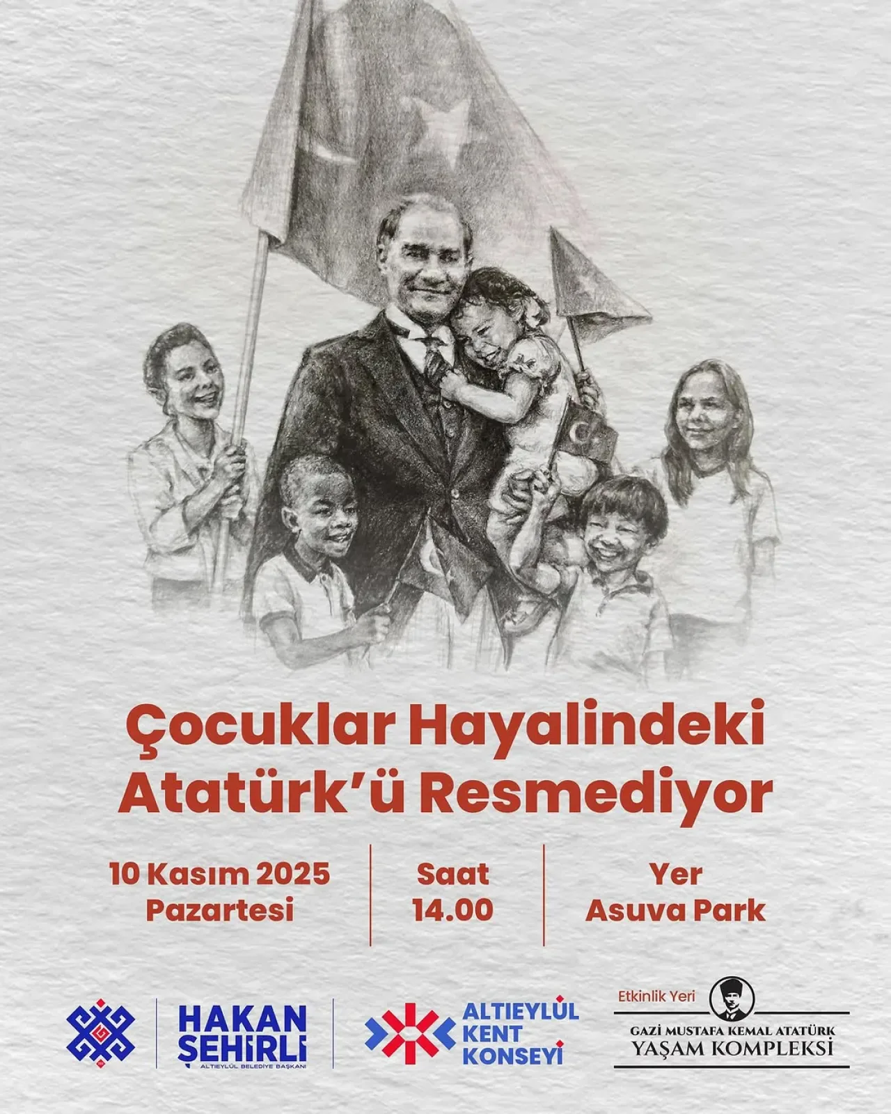 Altıeylül'de Çocuklar Atatürk'ü Hayal Ettikleri Gibi Resmediyor Altıeylül'de Çocuklar Atatürk'ü Hayal Ettikleri Gibi Resmediyor