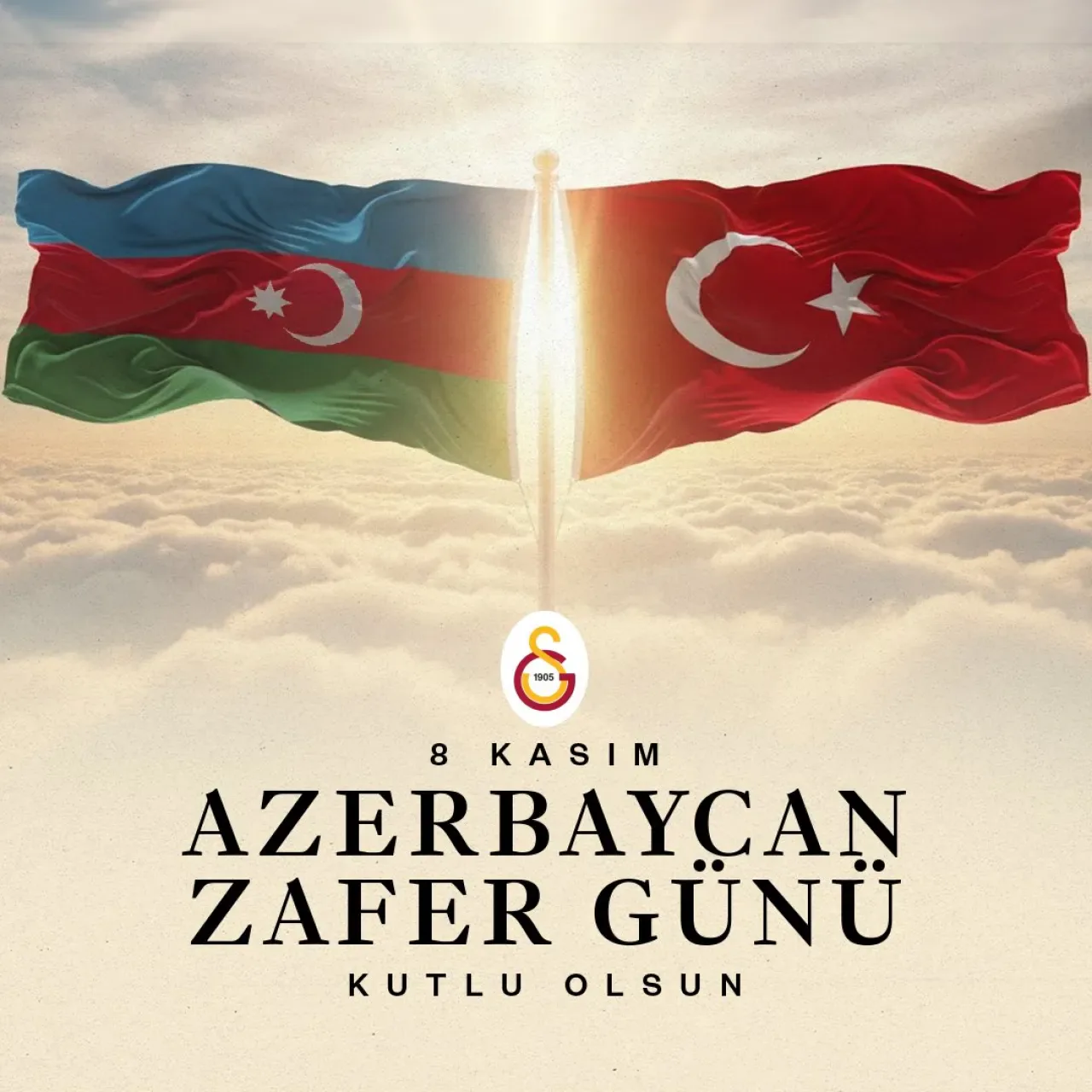Galatasaray'dan Azerbaycan Zafer Günü Mesajı Galatasaray'dan Azerbaycan Zafer Günü Mesajı