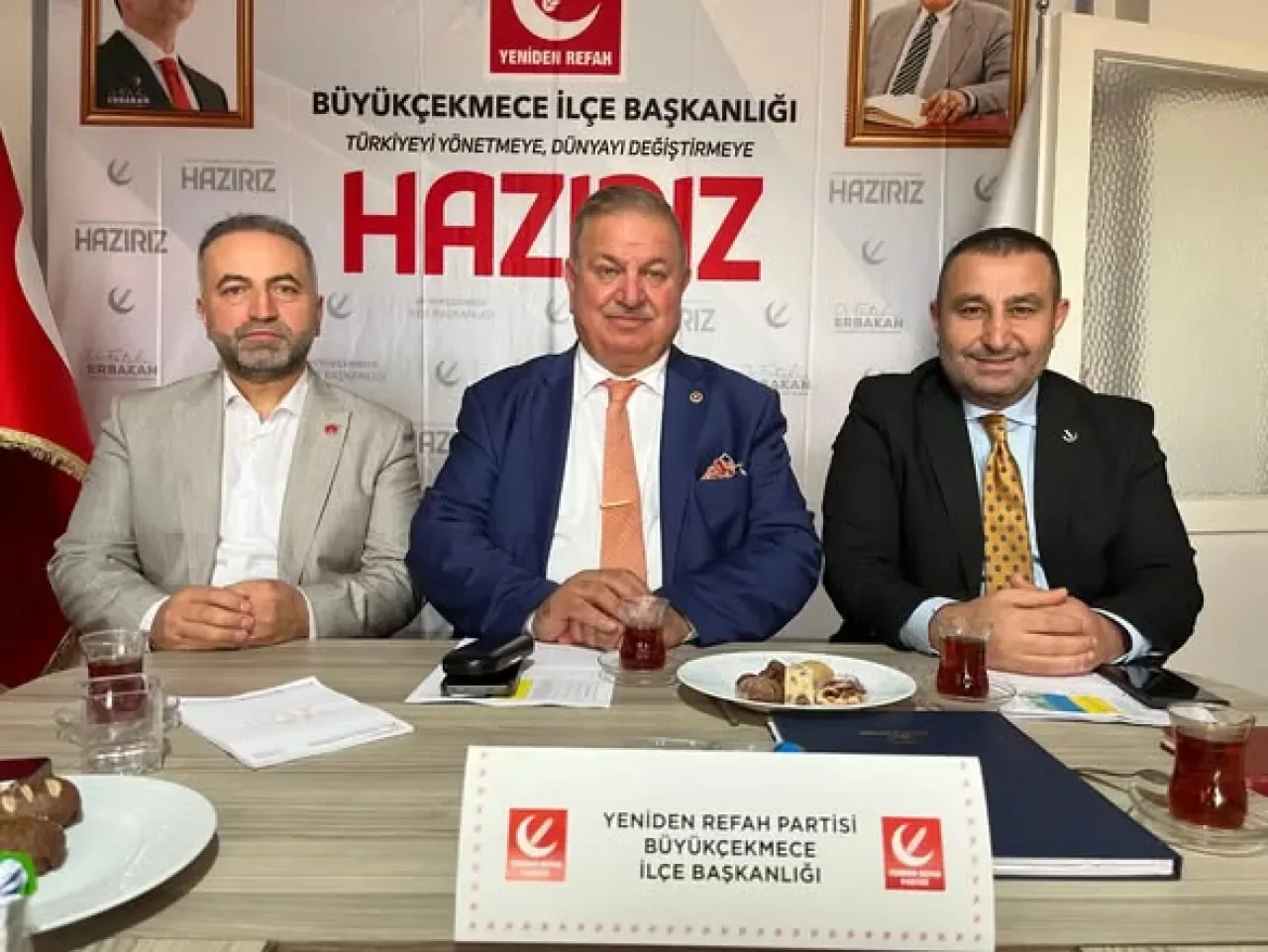 Yeniden Refah Partisi Büyükçekmece Teşkilatında Kongre Hazırlıkları Yeniden Refah Partisi Büyükçekmece Teşkilatında Kongre Hazırlıkları