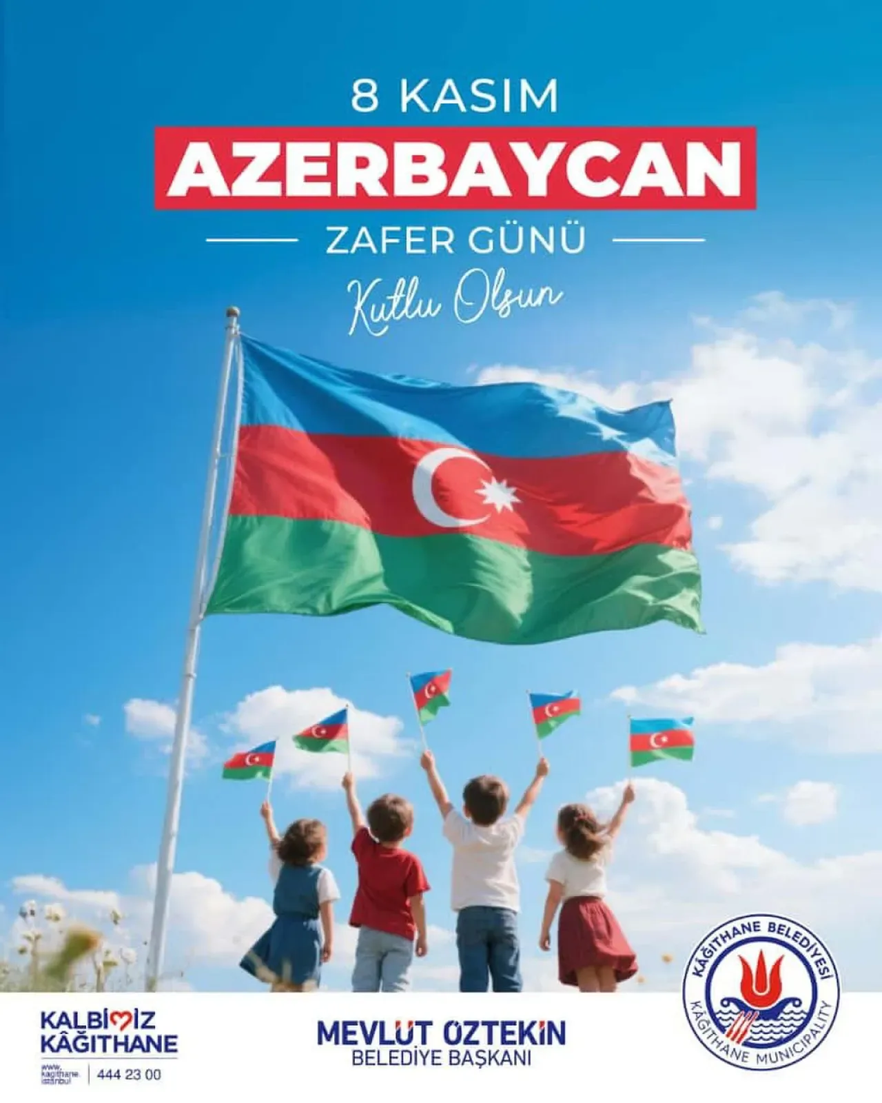 Kağıthane'de Azerbaycan'ın Zafer Günü Kutlandı Kağıthane'de Azerbaycan'ın Zafer Günü Kutlandı