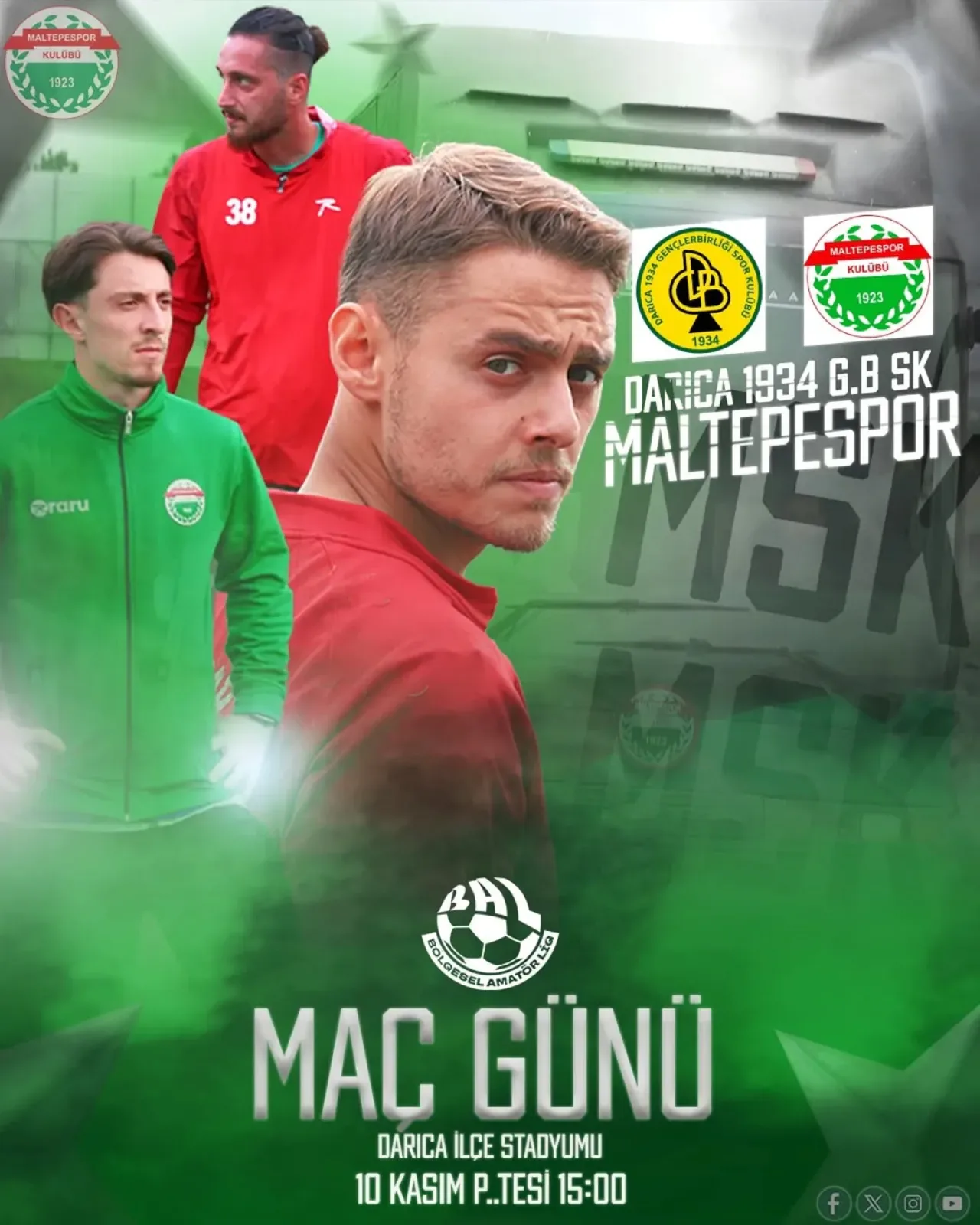 Maltepespor, 10 Kasım'da Sahada Zafer İçin Tek Yürek Maltepespor, 10 Kasım'da Sahada Zafer İçin Tek Yürek